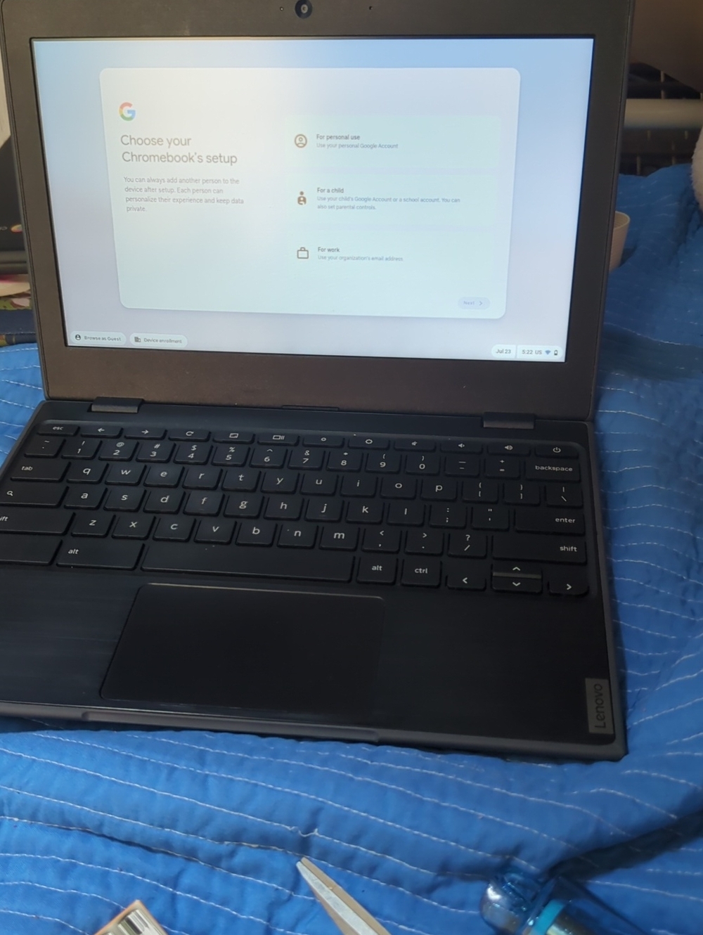 Lenovo Laptop Combo( With Bag)